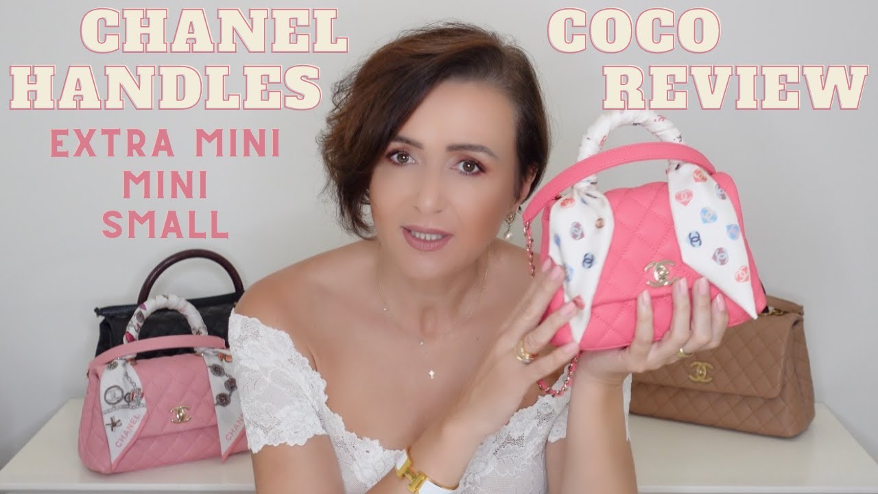 CHANEL COCO HANDLES REVIEW, WHAT FITS IN & MOD SHOTS - EXTRA MINI