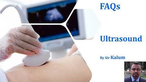 A2 Physics 9702 FAQ  Ultrasound