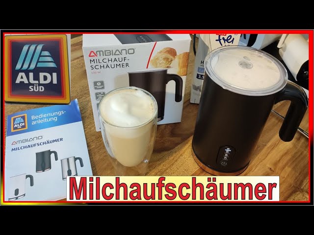 Aldi Milk Frother REVIEW and FIRST USE, How to Use Ambiano Milk Heater, UNBOXING