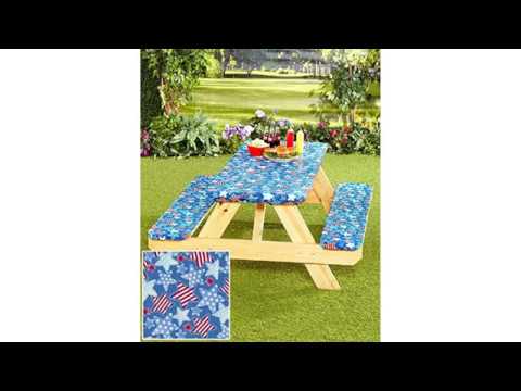 Padded Picnic Table Seat Covers For Comfortable And Fun Picnic