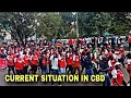 Arsenal fans storms CBD||It's hell in NAIROBI