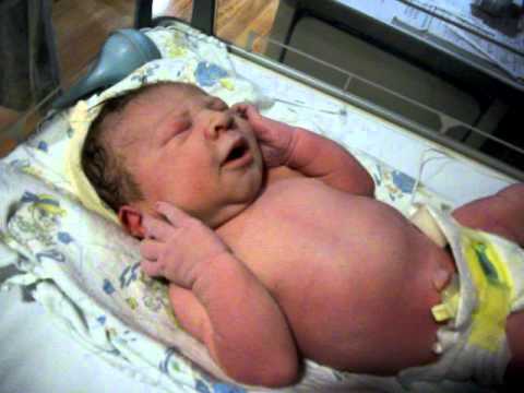 Brayden Alexander de Lima just born 1/9/2010