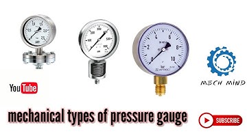 Types of pressure gauges explain tamil