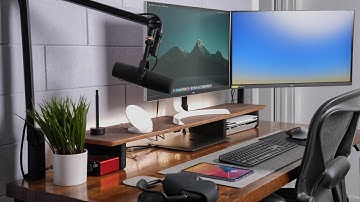 My Work From Home Office and YouTube Desk Setup: A Work In Progress