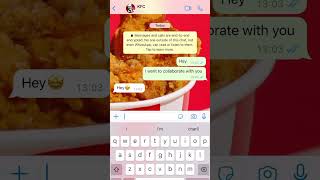 Wow #prank #voiceprank #kfc #kfchack #shorts #viral #funnyvideo #funny #billieeilish   #mukbang