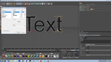 Cinema 4D : How To Do Layered Text
