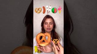 Big or Small challenge 😂 Giant pretzel or 🧐pink gummy ice cream?#shorts