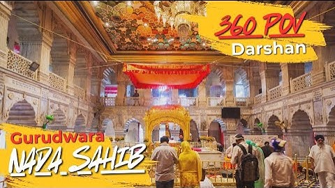 Exploring Gurdwara Nada Sahib in 360° | Full POV Virtual Tour | Real Audio
