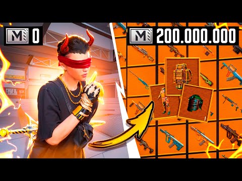 С 0 до 200 МИЛЛИОНОВ!!🔥🤯БЕЗУМНЫЙ ЧЕЛЛЕНДЖ в METRO ROYALE | PUBG MOBILE ❤️‍🩹