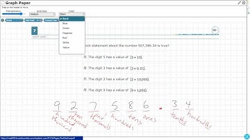 4th Grade STAAR Practice Expanded Notation (4.2B - #13)