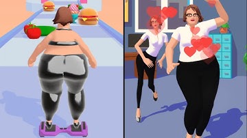 Forward vs Reverse Gaming in Body Race | All Levels Gameplay