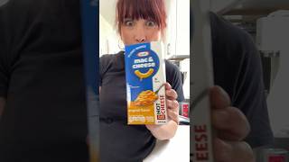 Plant Based Kraft Mac & Cheese Taste Test! | hot for food #Shorts