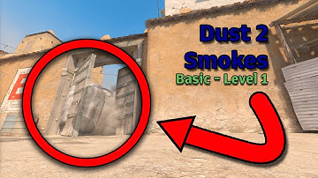 EASY CS2 Dust 2 Smokes (Basic - Level 1)