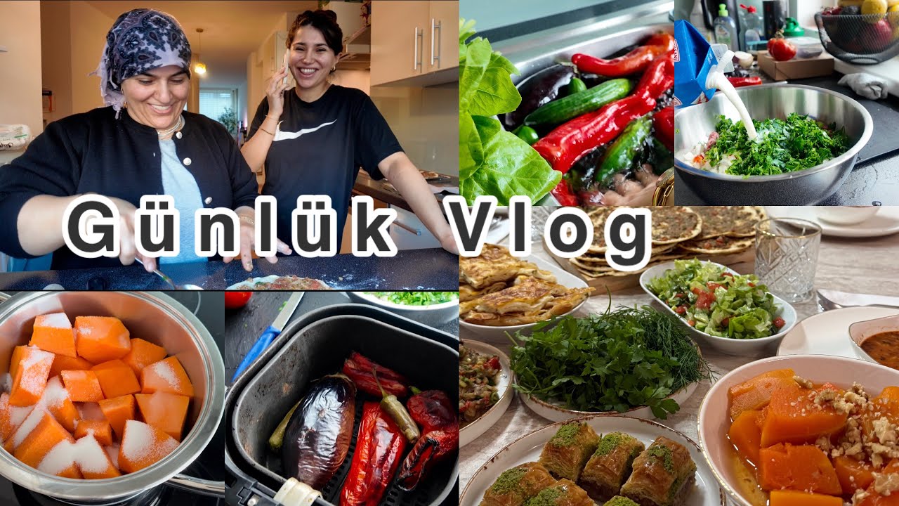 Nerde kalmıştık kızlar pazar alışverişinde iftar hazırlığı özel ve güzel günler 