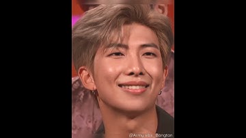 The best dimple smile in the world award goes to him😍😍#RM#BTS#Mylove#Best dimple smile#Army#Shorts