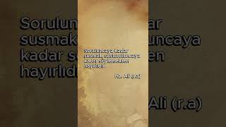 Susmak Mı, Konuşmak Mı Daha Hayırlıdır? Resimi