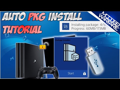 PS4 Auto Pkg Install Tutorial | Installing Pkg&rsquo;s Without Debug Settings