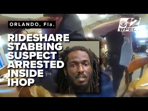 Bike officers arrest stabbing suspect at IHOP after rideshare dispute, police say