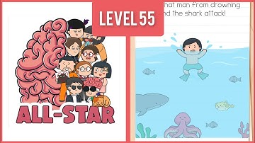brain test all star level 55