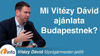 Melyek ma Budapest legfontosabb problémái? Mi Vitézy Dávid ajánlata? Vitézy Dávid, Inforádió, Aréna