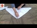 HOW TO MAKE TOWEL BOAT DESIGN ( TOWEL ART )