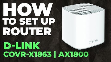 ✅ How to Setup D-Link COVR-X1863 | How to Set Up D-Link AX1800 COVR-X1863 WiFi Router