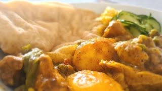 🇸🇷 Surinaamse Roti Kip maken Compleet recept|Surinamese Roti Chicken Dish recipe|