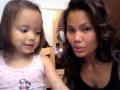 My 4year old Daughter Does my Makeup #MAKEUPCHALLENGE