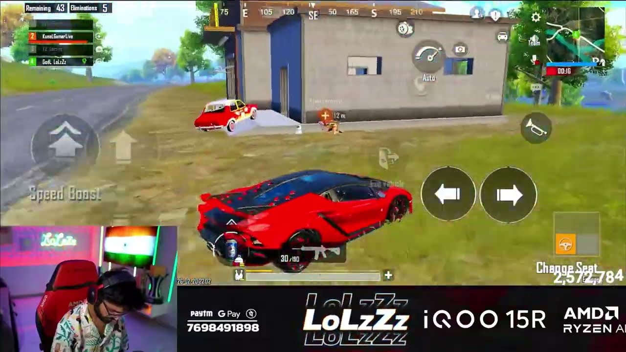 GODLIKE LOLZZZ ULTIMATE ROYAL SHOWDOWN PART 2 👑🔥 | BGMI LIVE