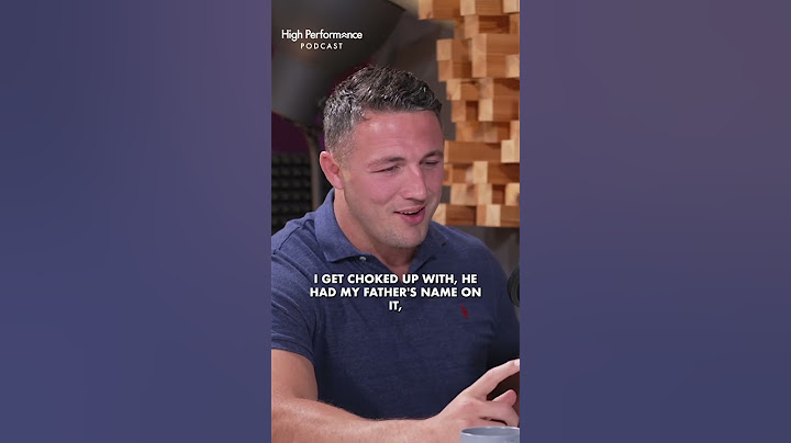 Sam Burgess révèle ce que Russell Crowe a fait qui l'a fait pleurer 😭