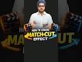 How to create match cut effect