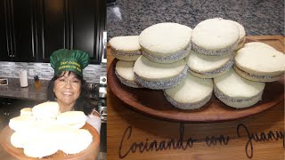 ALFAJORES DE MAICENA QUE NO TE FALLARAN/HOW TO MAKE ALFAJORES COOKIES!!!