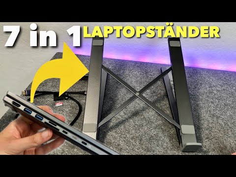 Video: Noch ein Laptopständer - Gunook