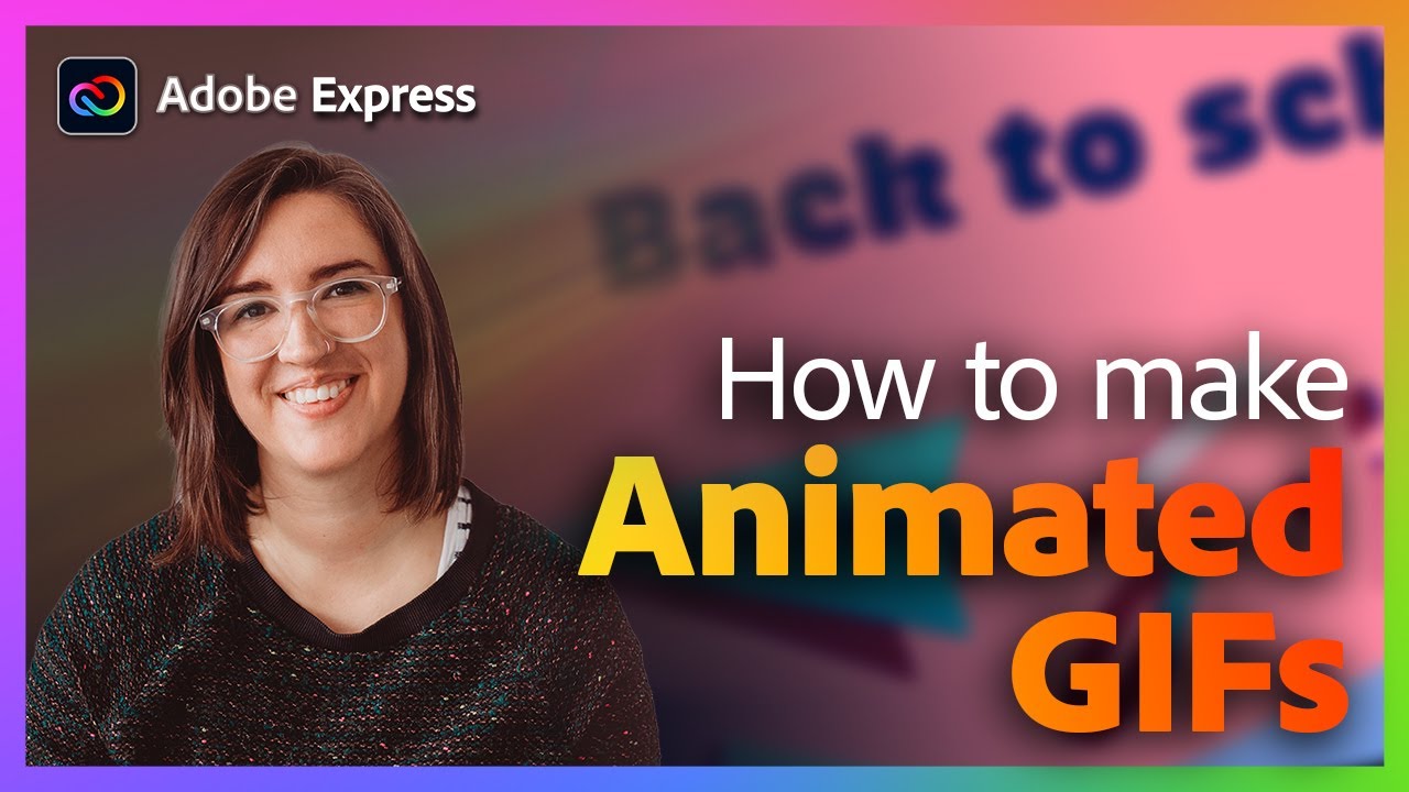 How to make a gif from a video with Adobe Express 