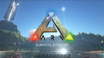 Ark Survival Evolved: Part 1 - BUILDING A BASE + PET DINOSAUR! (W/ GIVEAWAY!)