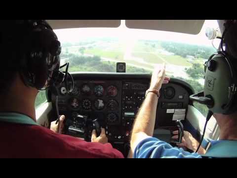 Cessna 172 Training Lesson @ La Belle, FL - X14 Hi...