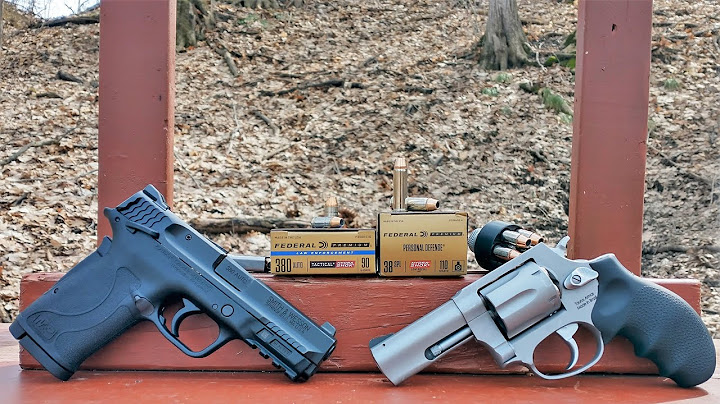 .380 ACP VS .38 Special in Compact Guns - Federal Hydrashok Ballistic Gel Test