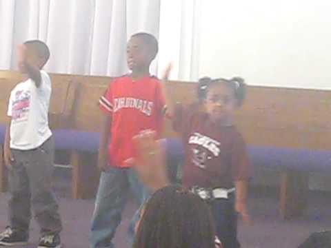 The Little Angels ministering at Believers Christi...