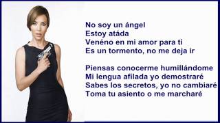 &quot;No Soy Un Angel&quot;  Letra Melissa Otero Reina de Corazones