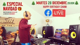 Chumi Dj presenta Facebook Live diciembre 2021 #EspecialNavidad