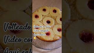 Volteado de piña/ Receta facil/ muy humedo!!