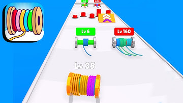 Spool Run ​- All Levels Gameplay Android,ios (Part 1)