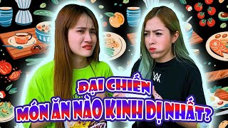 Đại chiến MÓN ĂN NÀO KINH DỊ NHẤT? I Linh Vyy Official