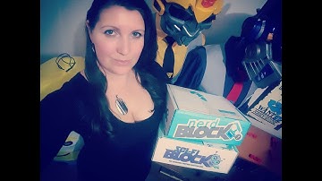 Nerd Block Unboxing Aug 2016 - Classic & Sci-Fi