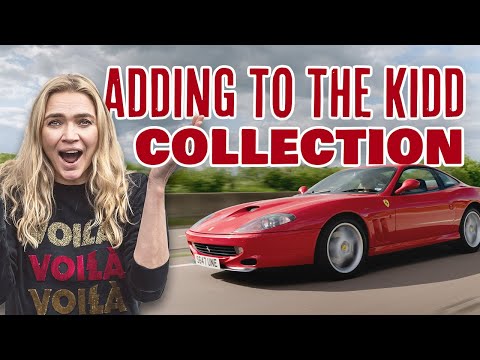 The first FERRARI I bought! Manual 550 Maranello joins the Kidd Collection!! The Car Crowd