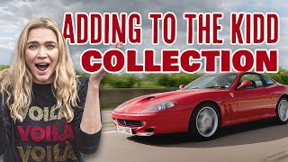 The first FERRARI I bought! Manual 550 Maranello joins the Kidd Collection!! The Car Crowd