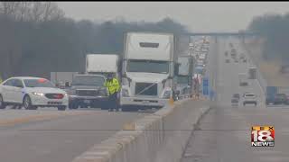 Semi Truck Fire
