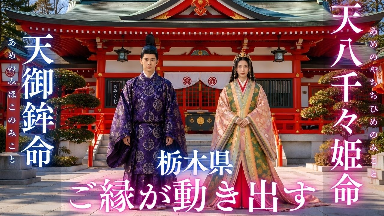 【栃木県】織姫神社|天御鉾命・天八千々姫命の祈りがやさしく縁を結ぶ、静かに心を整える神域のヒーリング音楽|Sacred Connection & Gentle Healing
