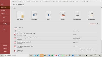 Membuat Laporan Keuangan Menggunakan MS.ACCESS (Membuat QUERY)- Part 6-7