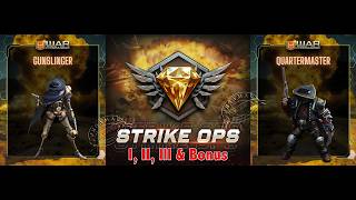 War Commander : Strike Ops : Gunslinger, Quartermaster : Base I,II,III & Bonus screenshot 4